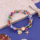 Waterproof Beaded Anklet for Women Gold Boho Seashell Design 7