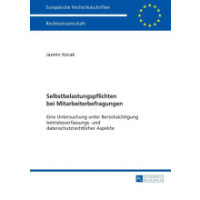 Selbstbelastungspflichten bei Mitarbeiterbefragungen Eine Untersuchung