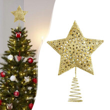 Christmas Tree Topper Holiday Decoration Light
