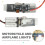 Xenon Night Strobe Flash Light Automatic Power Input: 5V Voltage for RC Multicopter Accessories 5