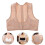 MLINS Magnetic Back and Shoulder Support Brace White 1