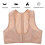 MLINS Magnetic Back and Shoulder Support Brace White 8
