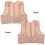 MLINS Magnetic Back and Shoulder Support Brace White 7
