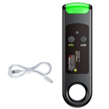 Oplaadbare Pen Type Visuele Foutlocatie Fiber Laser Test Pen 15mw Pen-Stijl Licht Tester Groene Licht