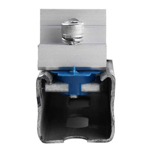 10 Pack Solar End Clamps , Solar Installation for 30mm Panel Frames Solar Mounting Brackets Kit for DIY Roof