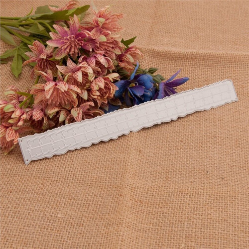 3pcs Irregular  Tape Measuring Embossed Metal Cutting Mold for Scrapbook Card Making
