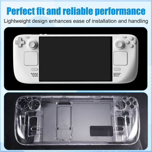 Split Clear Case for  Crystal PC Full Protective Cover Shell Skin Anti-Scratch Guard 2