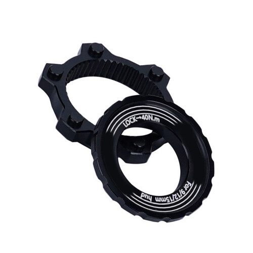 Bicycle Center Lock Adapter with Lock Rings and Spacer
