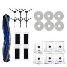 Adatto per  T30 PRO OMNI T30S PRO  M12 Pro Parti di Ricambio per Filtro Della Spazzola Laterale del Sacchetto Della Polvere del Mocio