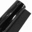 Black PU Leather Sheet 53x11.8 Inch 1mm Glossy 1