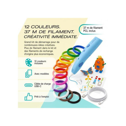 LAMAX ArtKid1 3D 3D Pen  blue 2