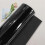 Black PU Leather Sheet 53x11.8 Inch 1mm Glossy 3