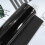 Black PU Leather Sheet 53x11.8 Inch 1mm Glossy 4