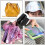 Black PU Leather Sheet 53x11.8 Inch 1mm Glossy 5