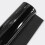 Black PU Leather Sheet 53x11.8 Inch 1mm Glossy 7