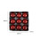 Plastic Pearl Christmas Ornaments Wine Theme 6 pcs 3