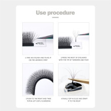 DeceMars D-Curl 0.07MM 3DW/4DW/5DW NEW Eyelash Extension Eyelash Extension 12 Lines for Makeup 3D
