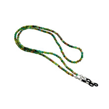 Eyeglass Chain with Glass Beads Adjustable for Women and Men