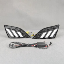 For 2009 LED Daytime Running Light Front Fog Light Turn Signal Light Car Accessories