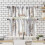Rustic Window Valance Curtains White Wooden Pattern 3 Piece 4