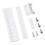 Refrigerator Sliding Rail Embedded Glide Bracket Easy Moving for Integrated Cupboard Installation 1