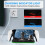 Station de Charge Portable 7 Modes D'Éclairage RVB Support de Chargeur de Console Support de Base pour /pour PS5 Portal Remote Player A 8