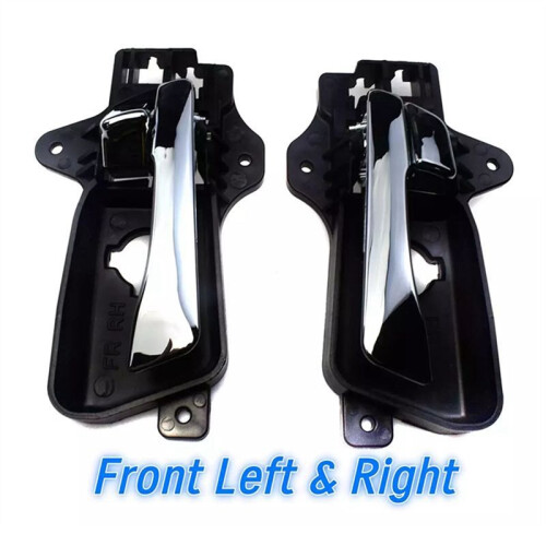 1Pair Front Door Inside Handle Chrome 82610-2L010 82620-2L010 for   I30 07-11  CEE'D Interior Door Pull 2