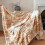 Ultra Soft Bubble Plush Throw Blanket 100x70cm 2