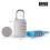 Papapt 4-Digit Resettable Combination Padlock Outdoor 3