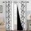 Mizhona Blackout Curtains for Bedroom Geometric Pattern 2 1