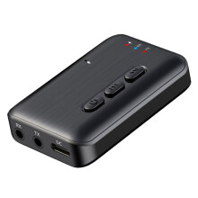BT 5.3 Audio Zender Ontvanger 3,5 mm AUX Muziekontvanger Ondersteuning TF-Kaart Draadloze Adapter voor Thuis Luidsprekers Hoofdtelefoons