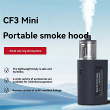 SYNCO COLBOR CF3 Fog Machine Remote Control Dry Burn Prevention Ideal for Video Film Stage Performance & Atmosphere Creation