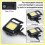 2X LED Small Flashlight,1000Lumens Bright Rechargeable COB Keychain Flashlights,4 Light Modes Portable Pocket Light 4