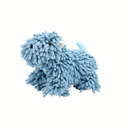 Chenille Towel Soft Absorbent Cartoon Dog Design 1pc