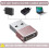 USB to USB-C Adapter Type-C Female to USB-A Male 2 Pack 4