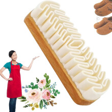 Rubber Shoe Brush with Eraser for Suede Nubuck Leather