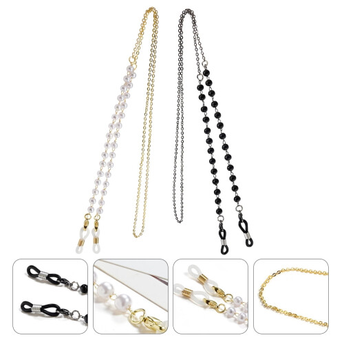 Copper Fashion Glasses Chain Assorted Colors