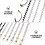 Copper Fashion Glasses Chain Assorted Colors 6