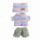 Luxury Doll Clothes Set for 17cm Dolls 3-Piece 1