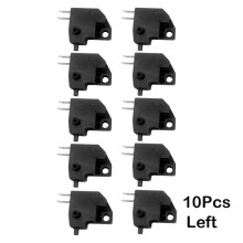 Motorcycle Front Brake Light Stop Switch 10Pcs Black