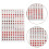 Expression Mouth Sticker Decals for Crafting Projects 1