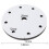 Polishing Pad 6 inch 9-hole 150 mm hook-and-loop backing pad 3