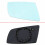 2X Left Door Wing Side Mirror Glass Heated with Backing Plate for  5 Series E60 E61 E63 E64 2003-2010 51167251649 6