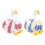 Fuzzy Swan Chenille Hand Towels with Hanging Loop 2 PCS 1