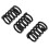 Tremolo Arm Tension Springs Black Metal 3 pcs 1