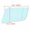 2X Left Door Wing Side Mirror Glass Heated with Backing Plate for  5 Series E60 E61 E63 E64 2003-2010 51167251649 9