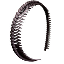 Women's Plastic Headbands with Teeth Comb Anti-Slip Design