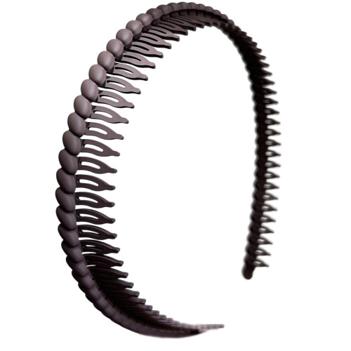 Women's Plastic Headbands with Teeth Comb Anti-Slip Design