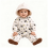 Baby snowsuit hooded romper for winter 1