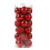 Christmas Ball Decoration 3cm 24 pcs Red 1